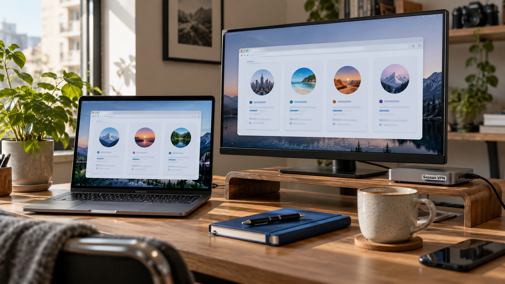 VPN в Edge — тематическая иллюстрация