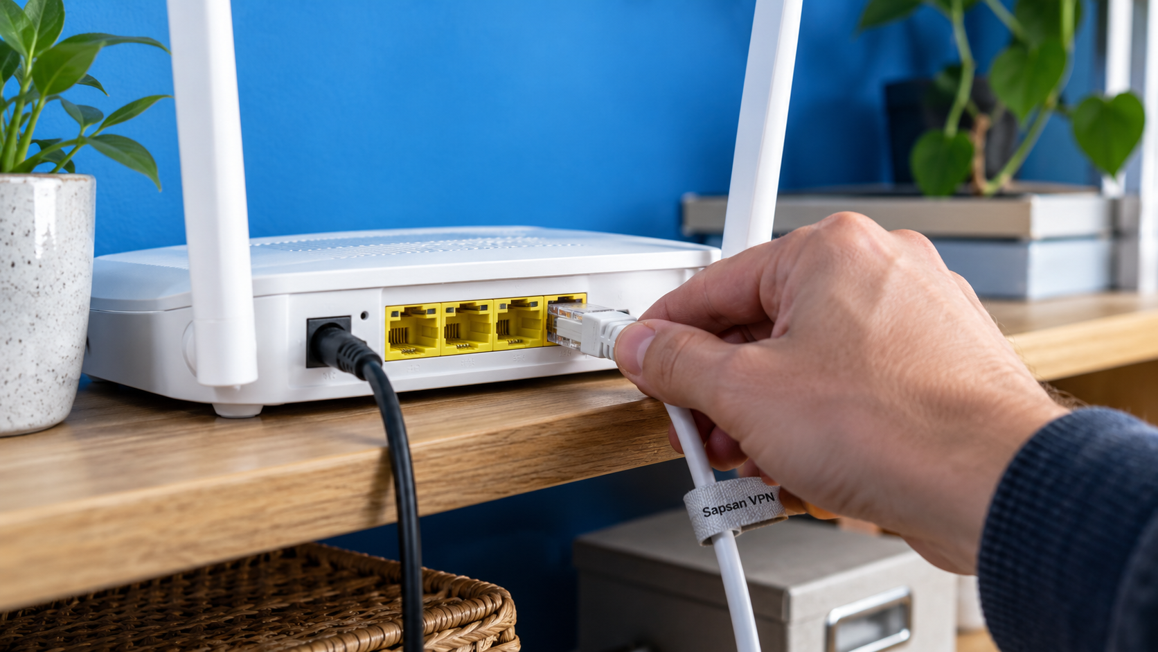 VPN на TP-Link — тематическая иллюстрация