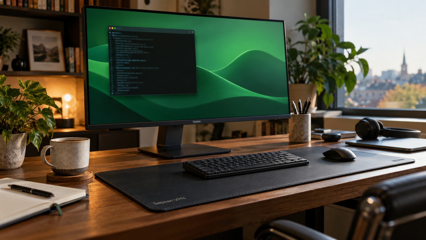 VPN в Linux Mint — тематическая иллюстрация