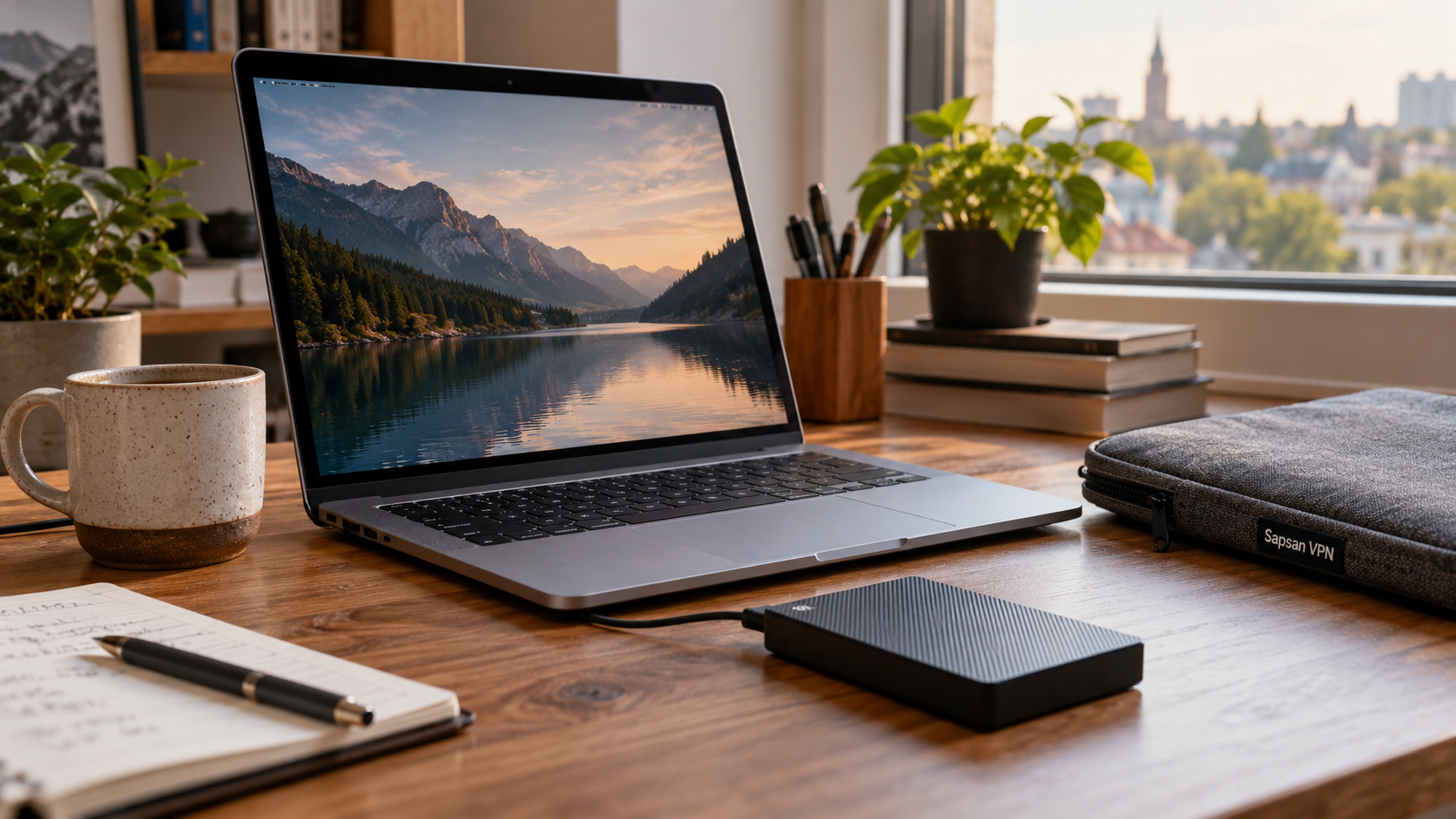 VPN для Windows 10 — тематическая иллюстрация